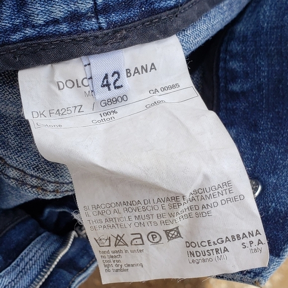 DOLCE‎ GABBANA JEAN SKIRTS - Picture 7 of 8